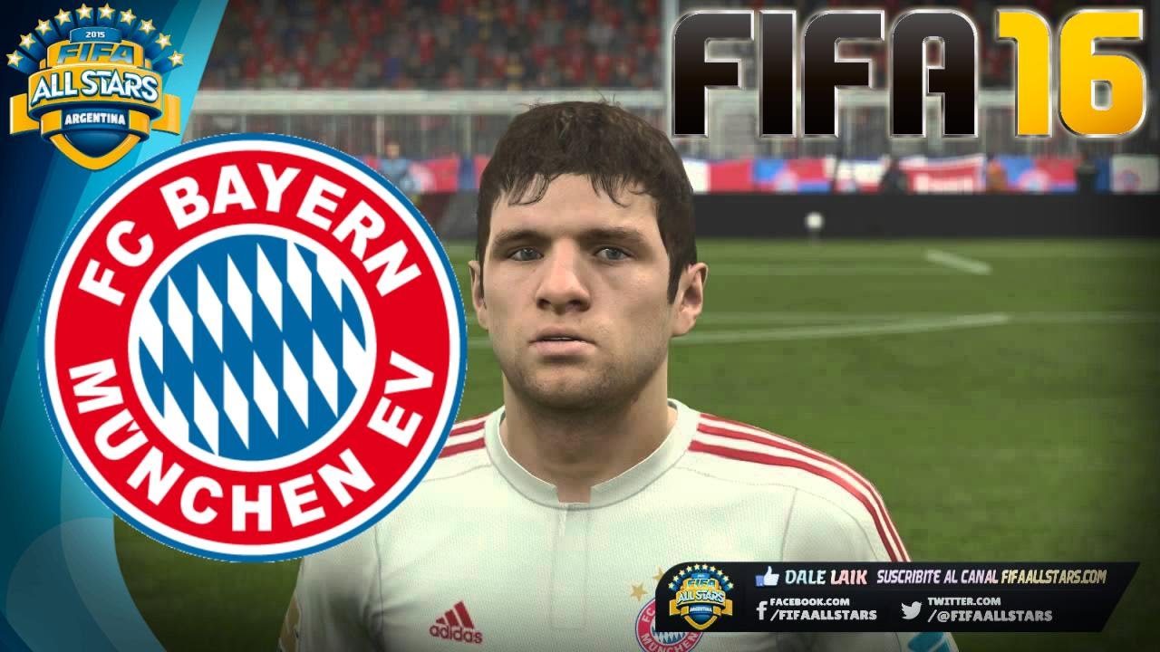 FIFA 16 Bayern Munich Faces / Caras