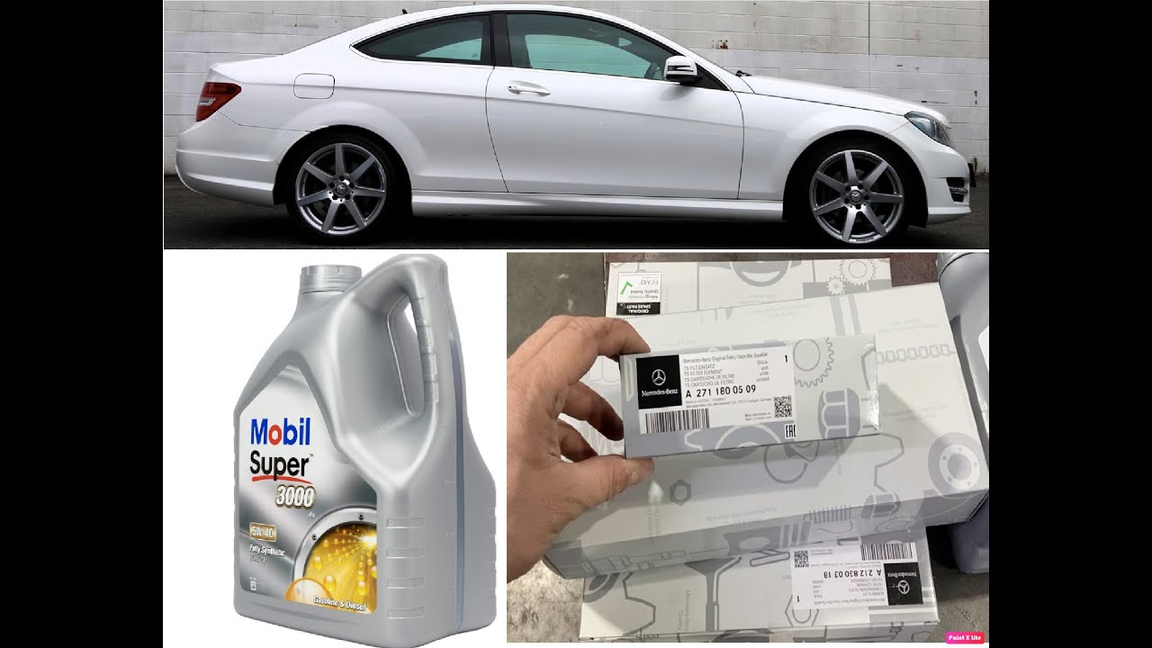 Mercedes C250 AMG W204 Yağ Değişimi