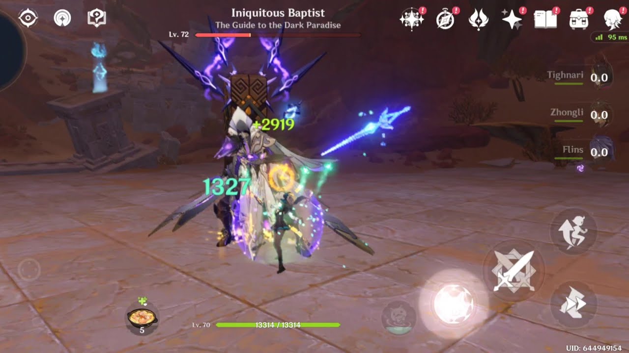 My Genshin Impact Gameplay: Let's Battle Iniquitous Baptist for Materials + Achievement! Part 5