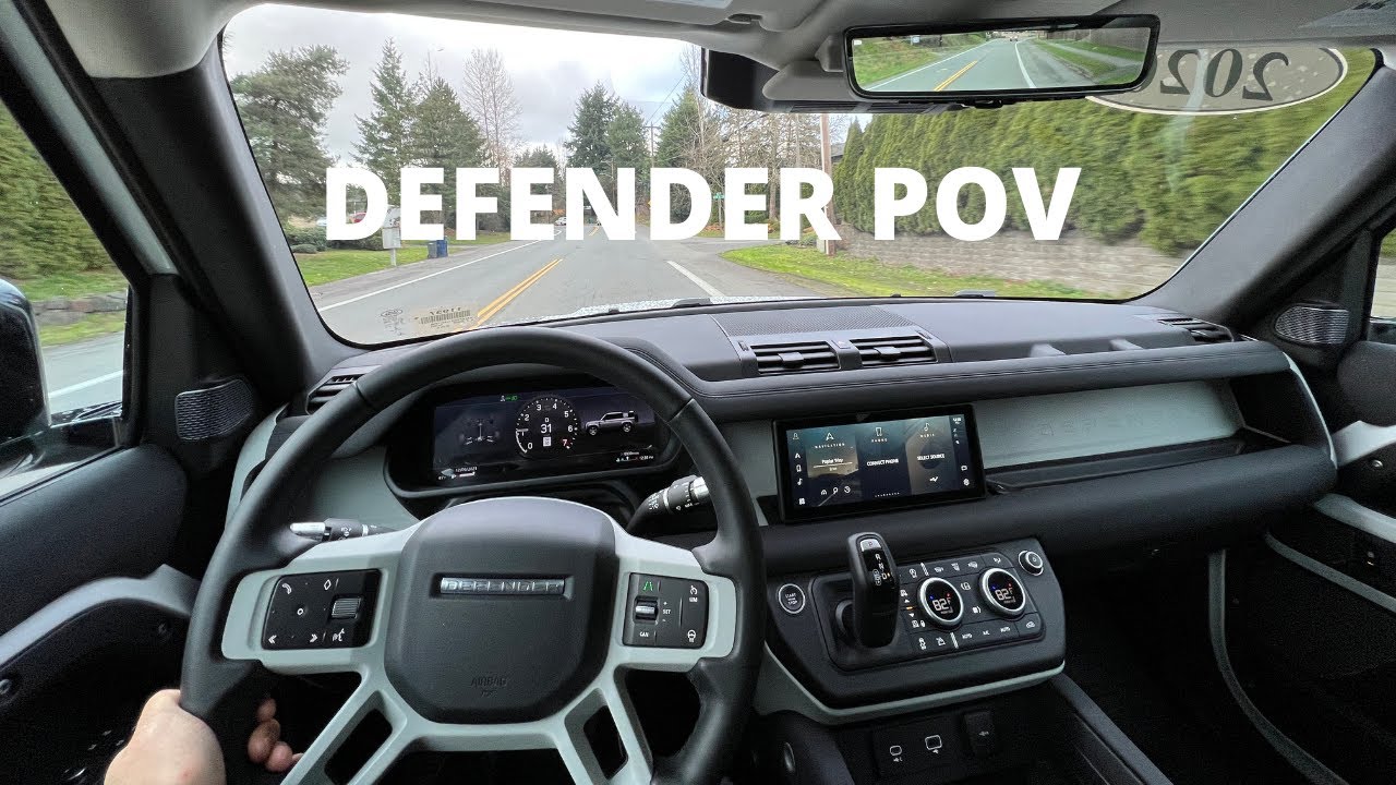 Land Rover Defender 110 P400 POV Drive