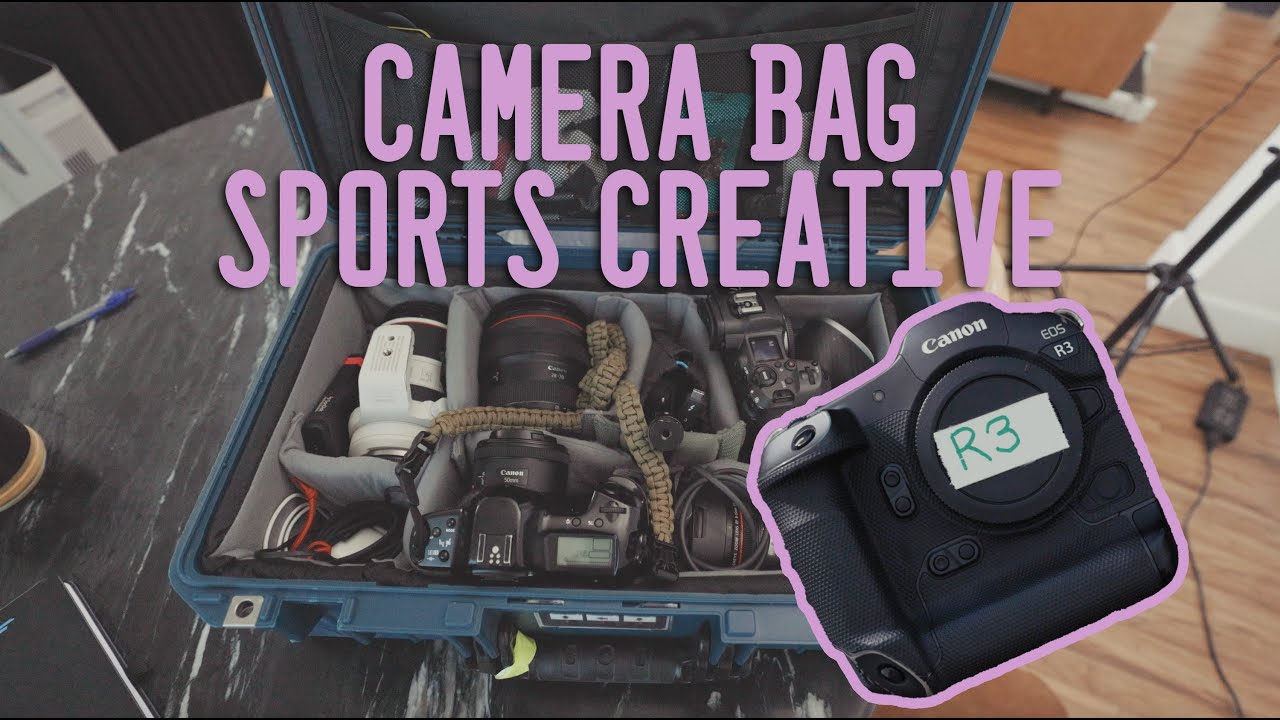 What's in my camera bag 2025 | As a sports photographer & videographer
