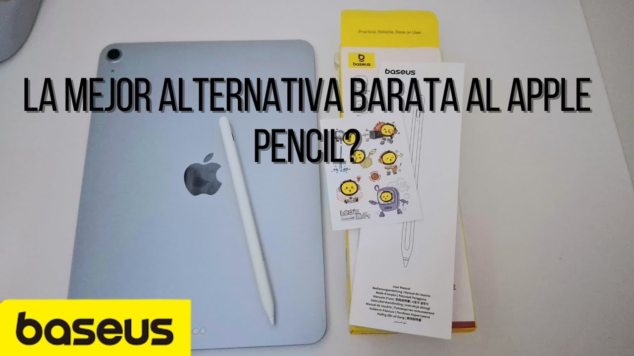 la mejor alternativa al apple pencil? - baseus pencil