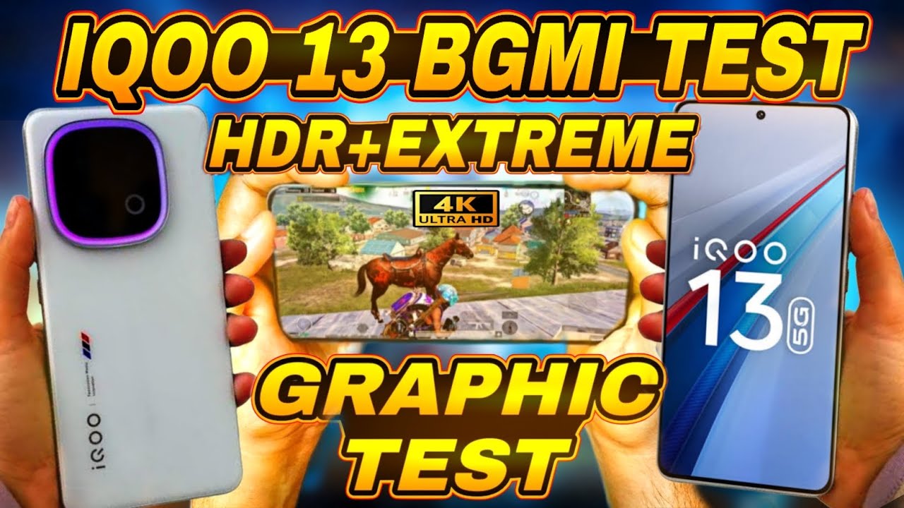 IQOO 13 BGMI HDR+EXTREME 🤯 GRAPHIC TEST 🥵WITH FPS METRE