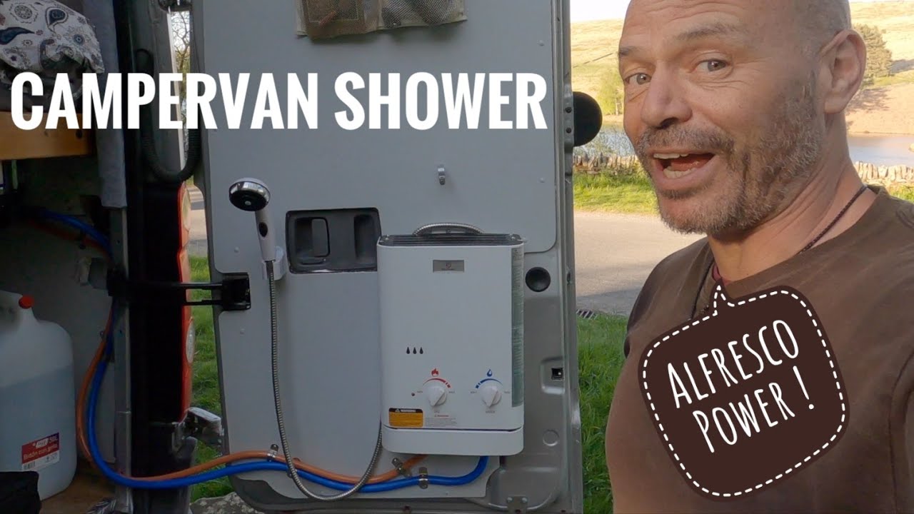 Van Life - Power Shower Upgrade, Scoobie-Dee 49