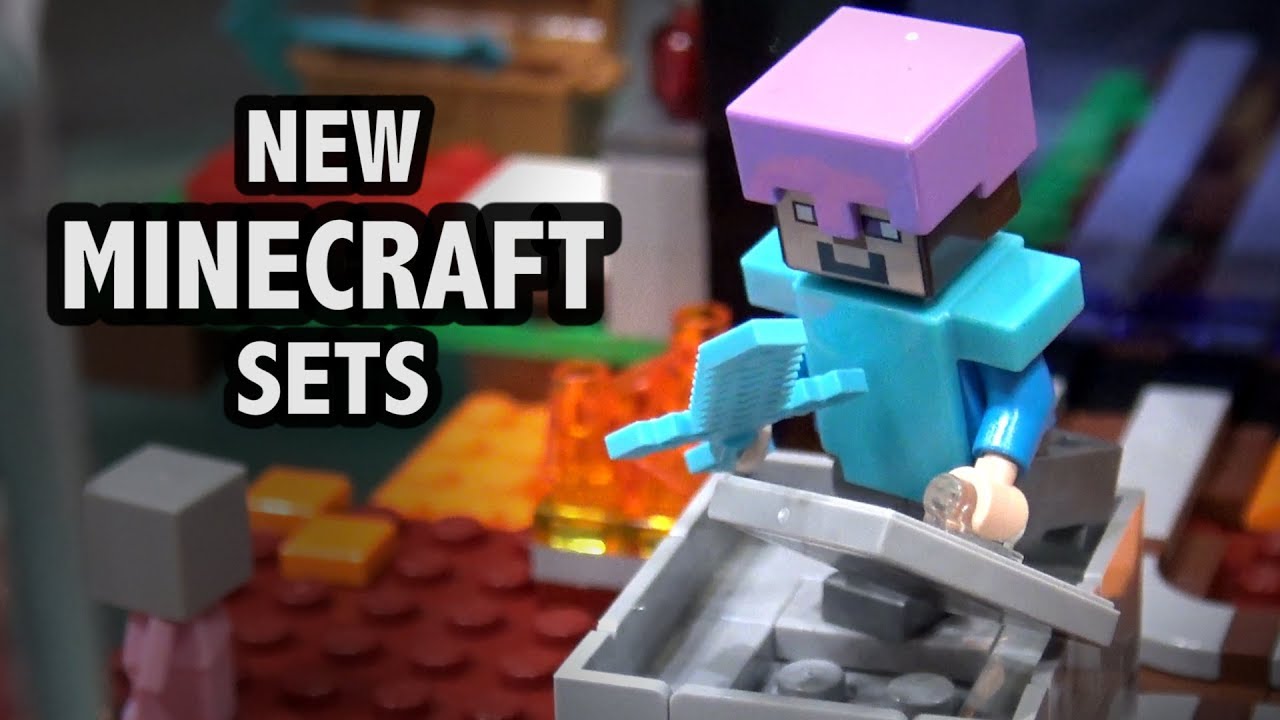 LEGO Minecraft 2018 Sets | New York Toy Fair