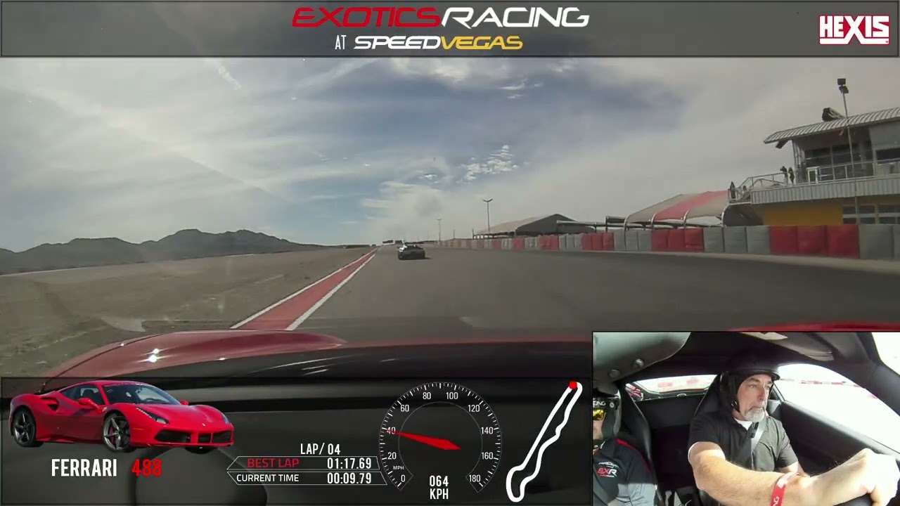 Exotic Racing Ferrari 488 GTB Las Vegas