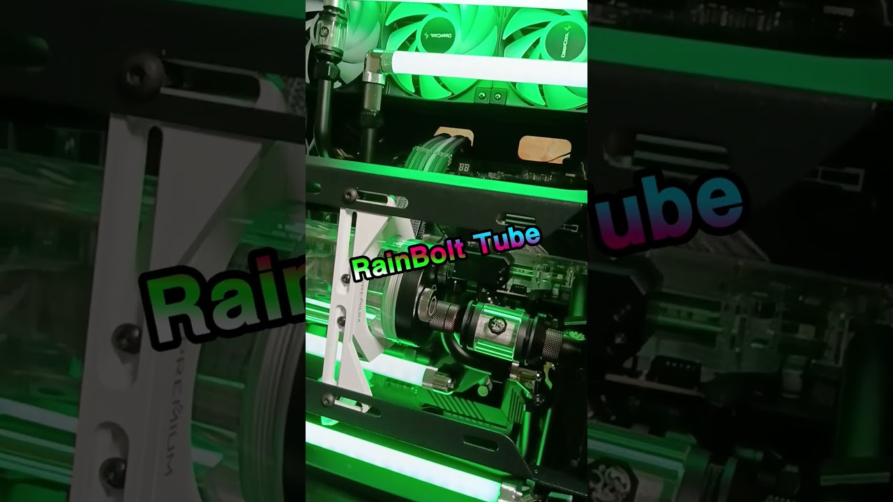 Bitspower RainBolt Tube RGB LED Watercooling 