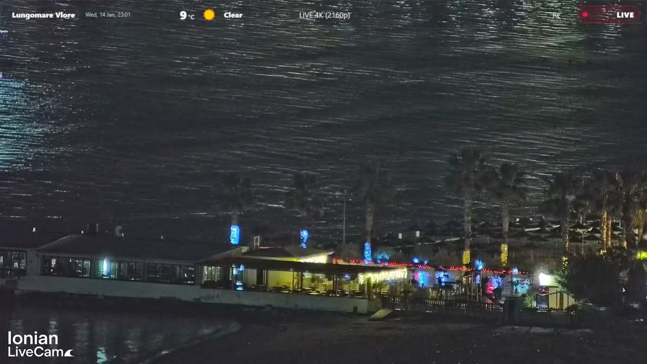 Mediterranean After Dark – 4K Calm Sleep Ambience