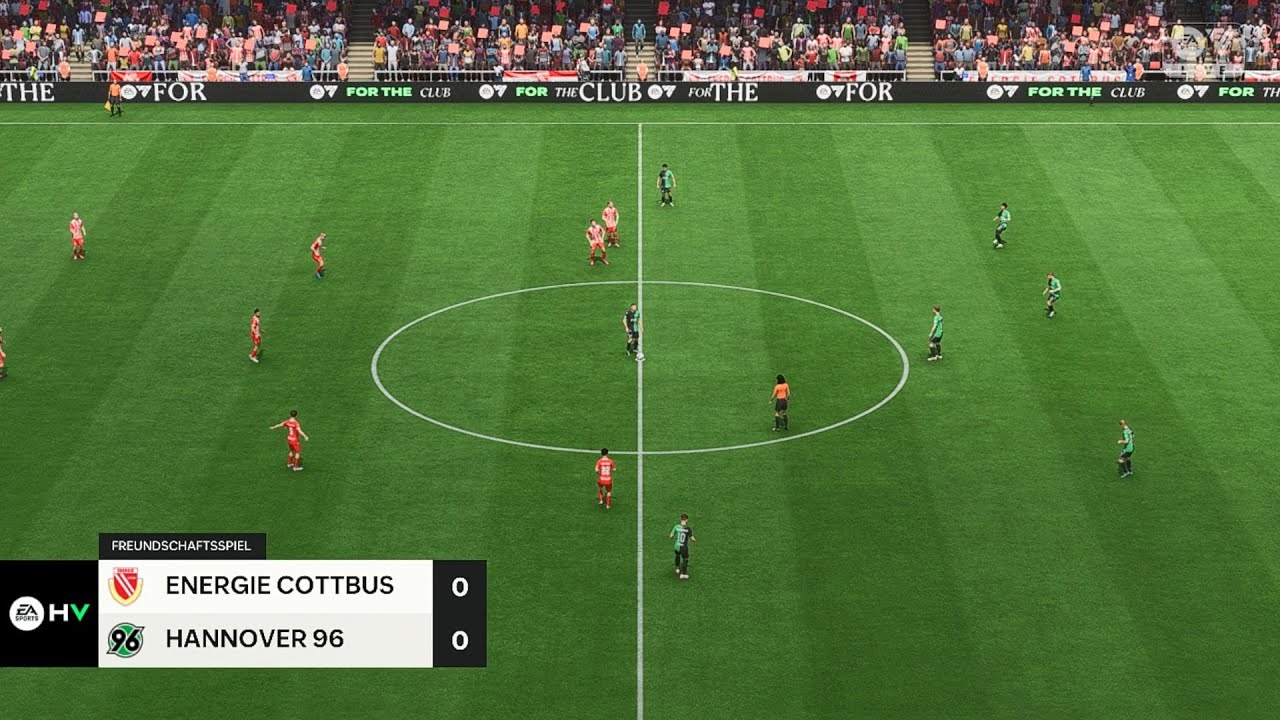 EA Sports FC 25 | Energie Cottbus vs Hannover 96 - DFB Pokal | Gameplay PS5