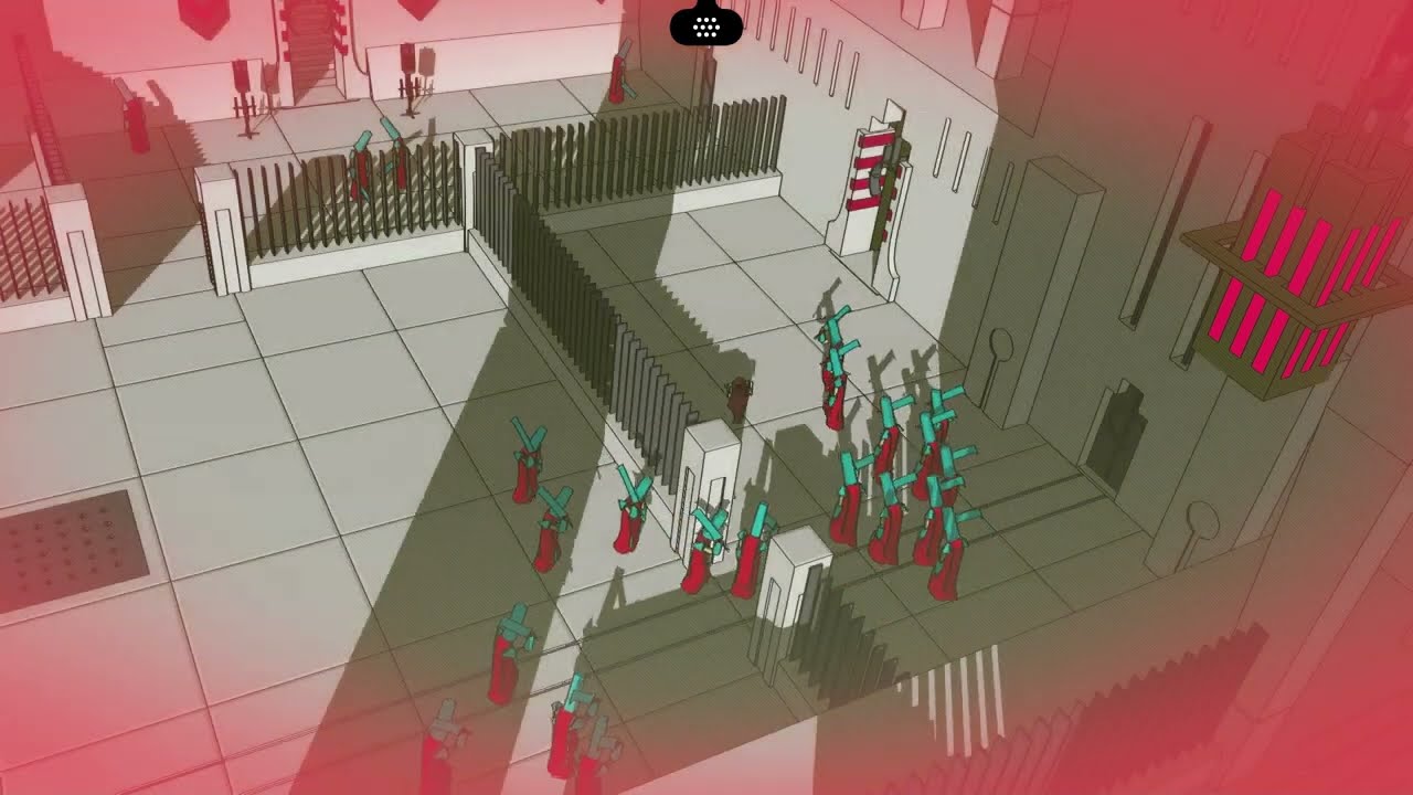 Chants of Sennaar exploring [SPOILER] warrior area near the end of the game