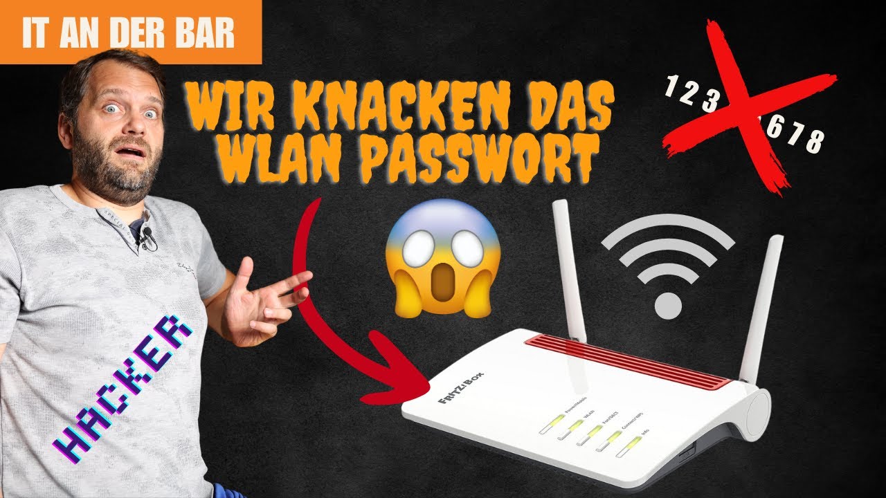 🤓 Hacker VS. WLAN Passwort: So leicht ist dein Wifi-Passwort zu knacken!🫣😱