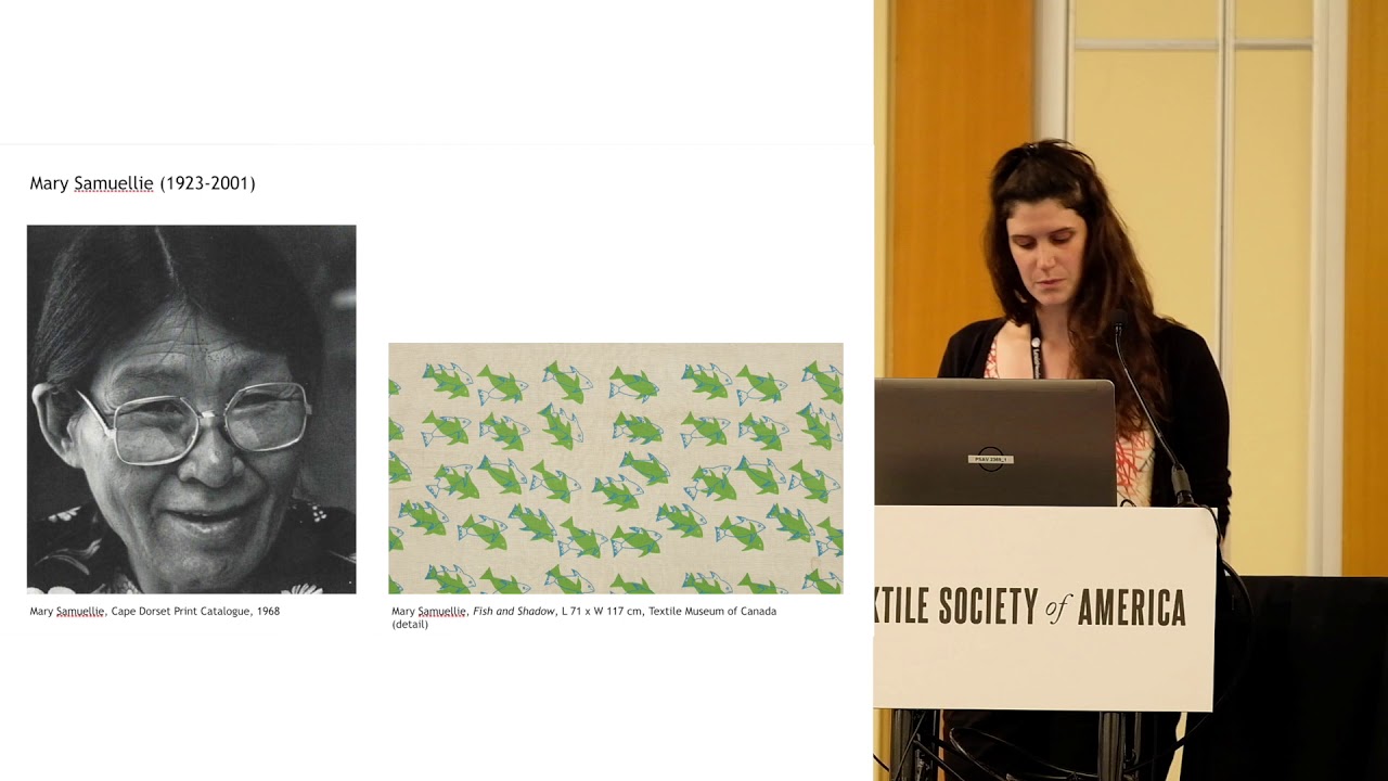 Roxane Shaughnessy and Anna Richard &ndash; The Untold Story of Inuit Printed Fabric Experiments