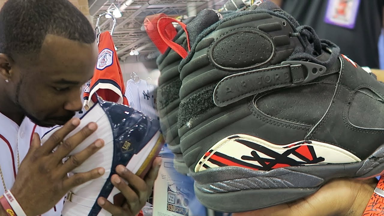 I Sniffed Lebron James And Michael Jordan Game Worn Exclusive Shoes! Worth $10,000+