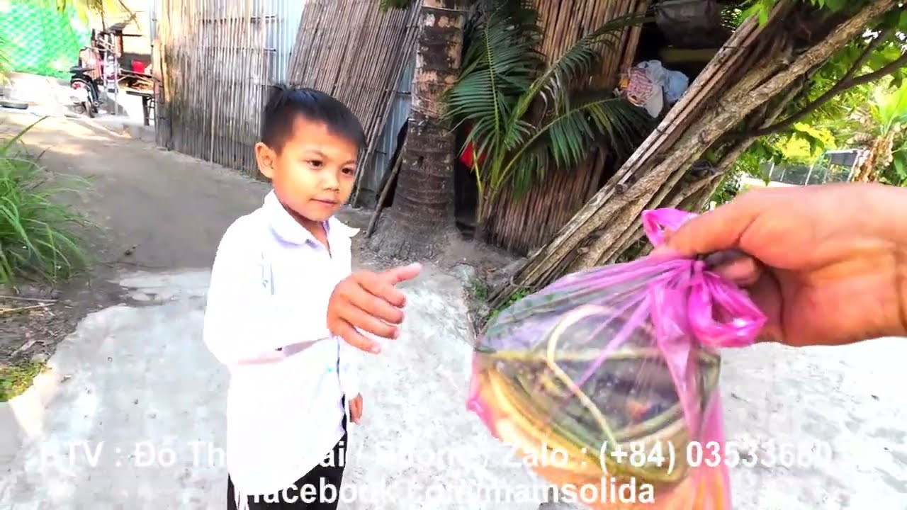 Chiều trên quê hương tôi : Xe rau quả 0 đồng về với bà con xóm Phnom Pi Giữa, Tri Tôn, AG 27/01/26