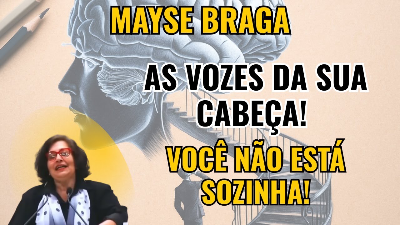 VOCÊ ESTÁ SENDO MANIPULADO POR VOZES INVISÍVEIS E NEM PERCEBE! – PALESTRA COM MAYSE BRAGA.