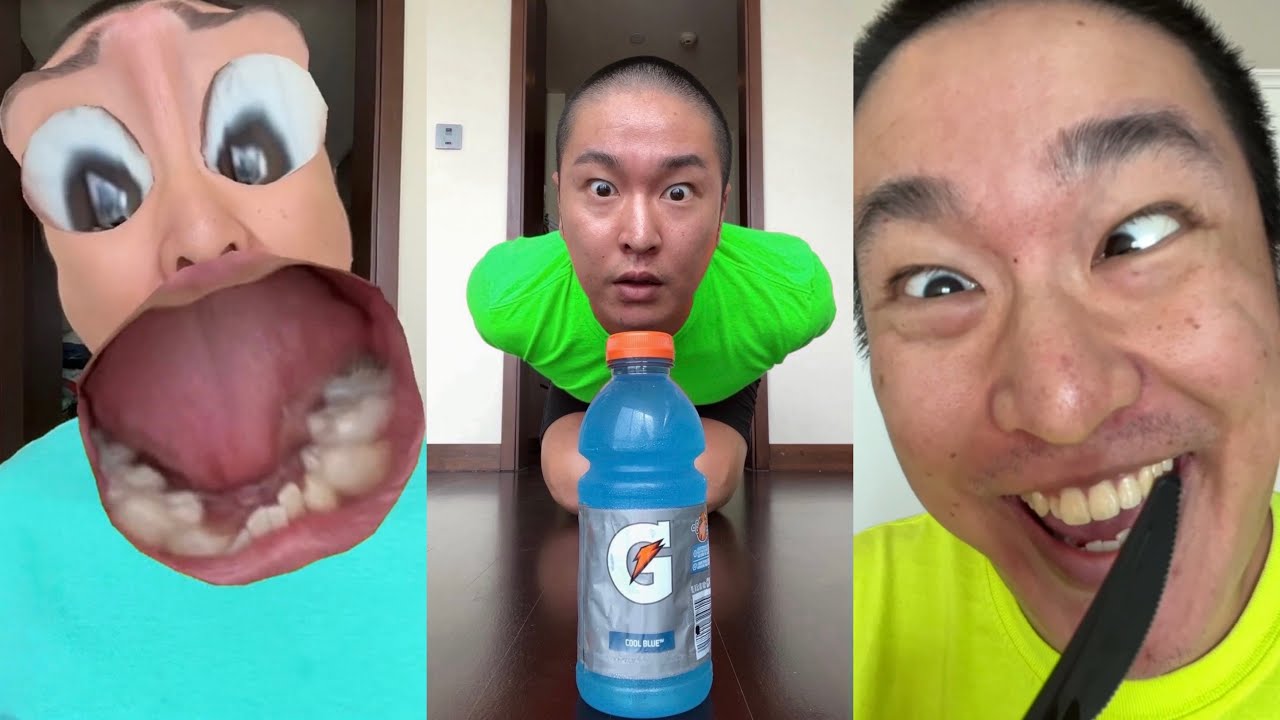 CRAZIEST Sagawa1gou Funny TikTok Compilation | Try Not To Laugh Watching Cactus Dance Challenge 2025