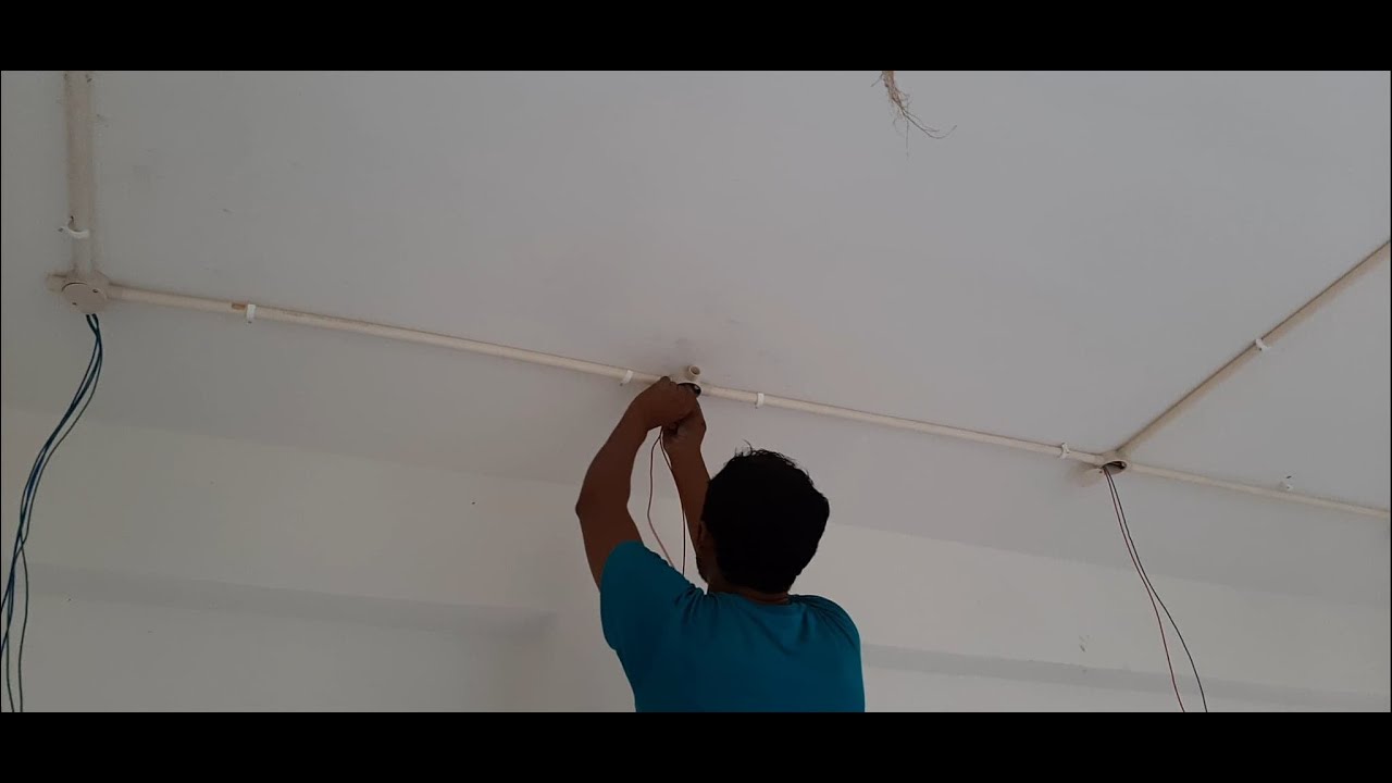 False Ceiling me Wiring कैसे करते है  ? Electric Wiring For False Ceiling.