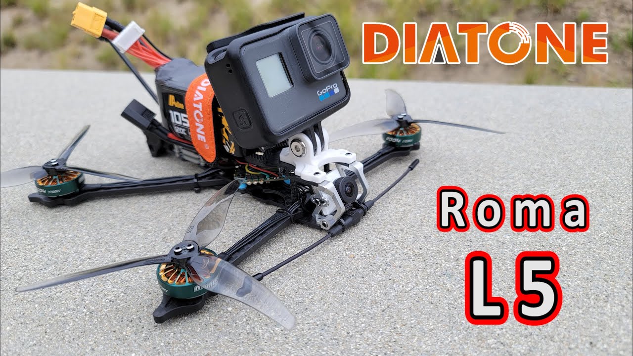 Diatone Roma L5 // Lightweight Freestyle and Long Range Quad 🚁