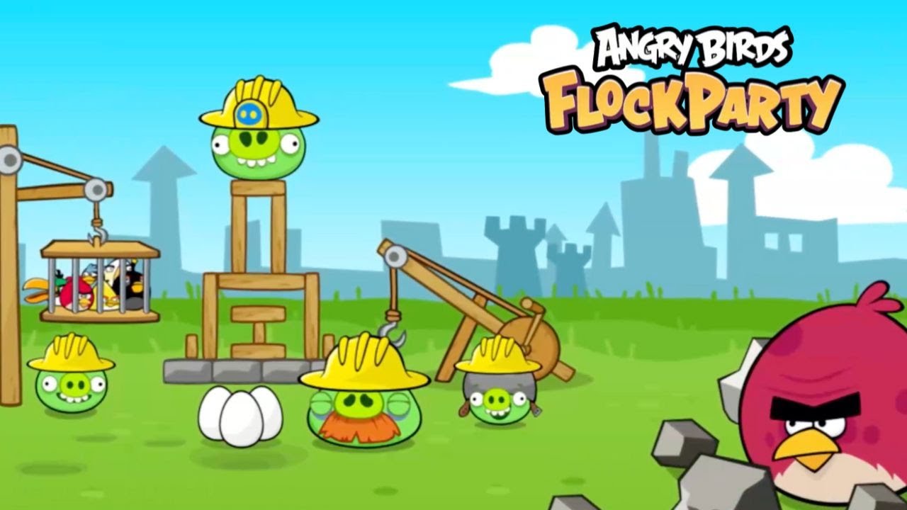 Angry Birds Flock Party The Big Setup All Levels