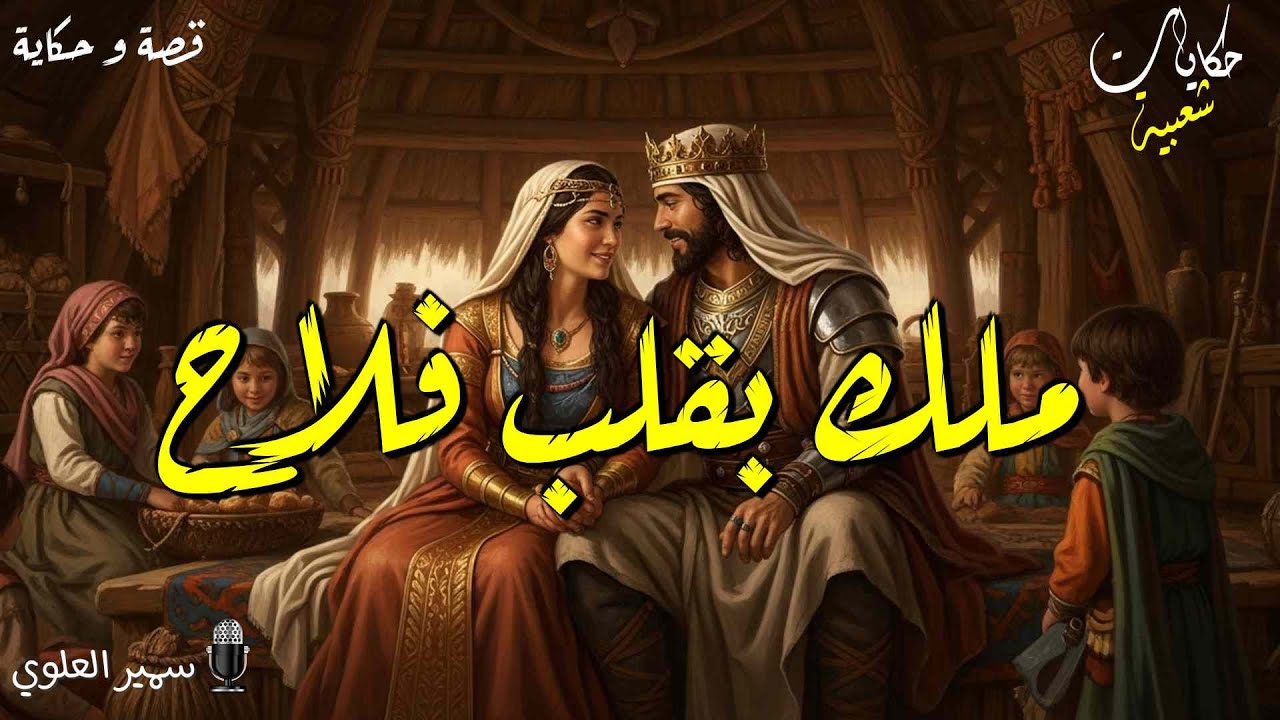 ملك بقلب فلاح، من أجمل القصص و أروع الحكايات الشعبية...قصة وحكاية قبل النوم 🎧