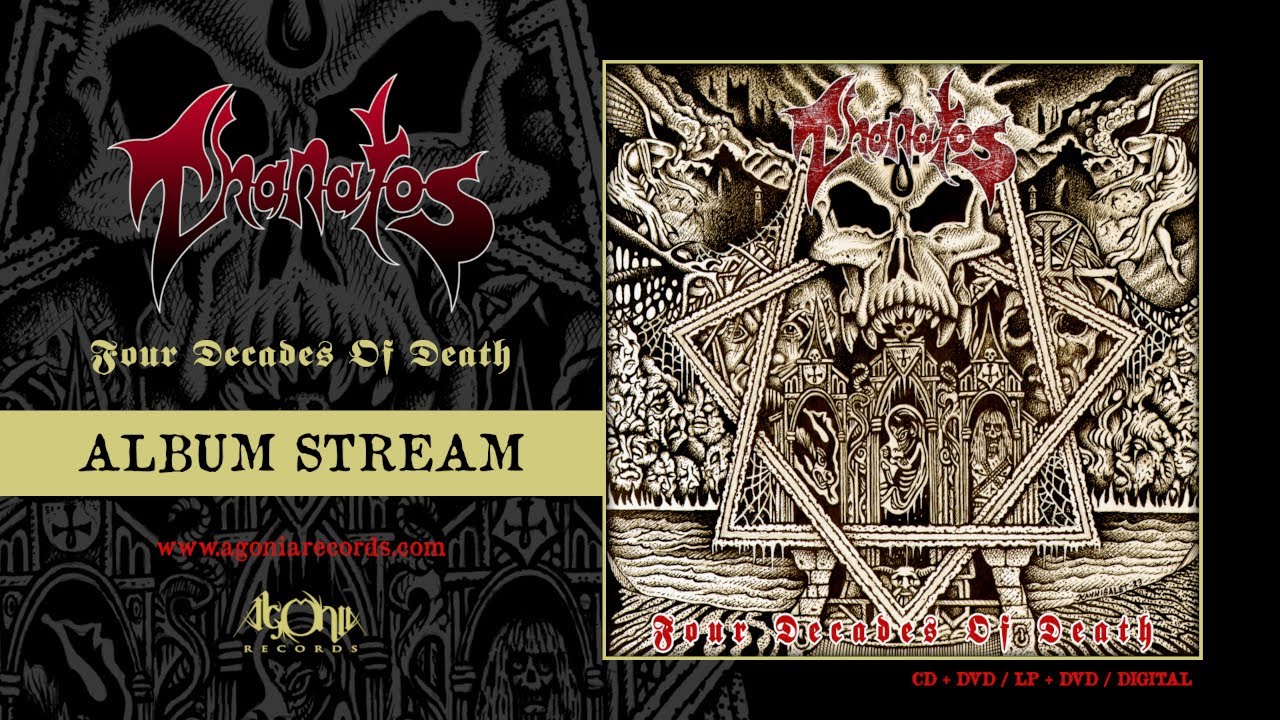 THANATOS - Four Decades Of Death (Official Album Stream)