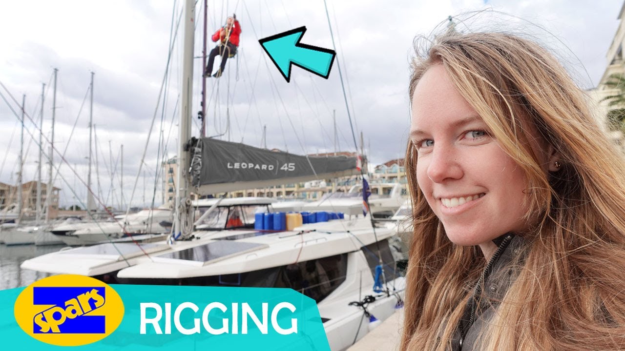 ZSpars Rigging Expert Came to Our Yacht | LEOPARD 45 CATAMARAN EXPERIENCE