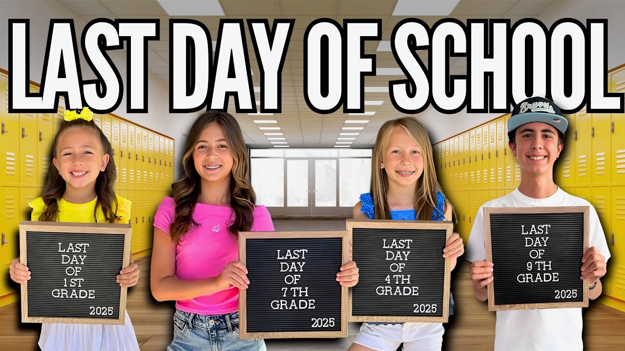SCHOOL'S OUT 2025! The Countdown Is OVER! | Goodbye School, Hello Summer ☀️SUMMER STARTS NOW!
