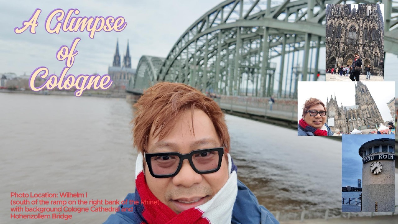 A glimpse of Cologne ( Köln ), Germany #travel #food #vlogs #train #germany #snow #nature