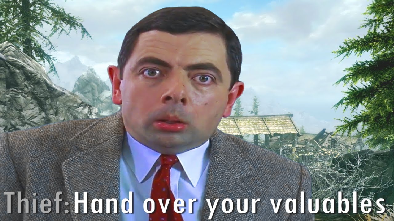 Getting Robbed at Level 1 in Skyrim
