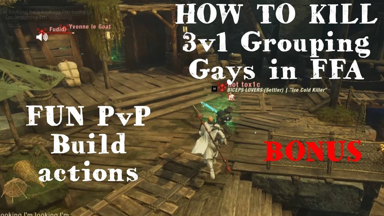 New World Aeternum Season 10 - 🔥PVP🔥 FUN BUILD | SnS Spear and Bonus with Main Bleed Rapier actions
