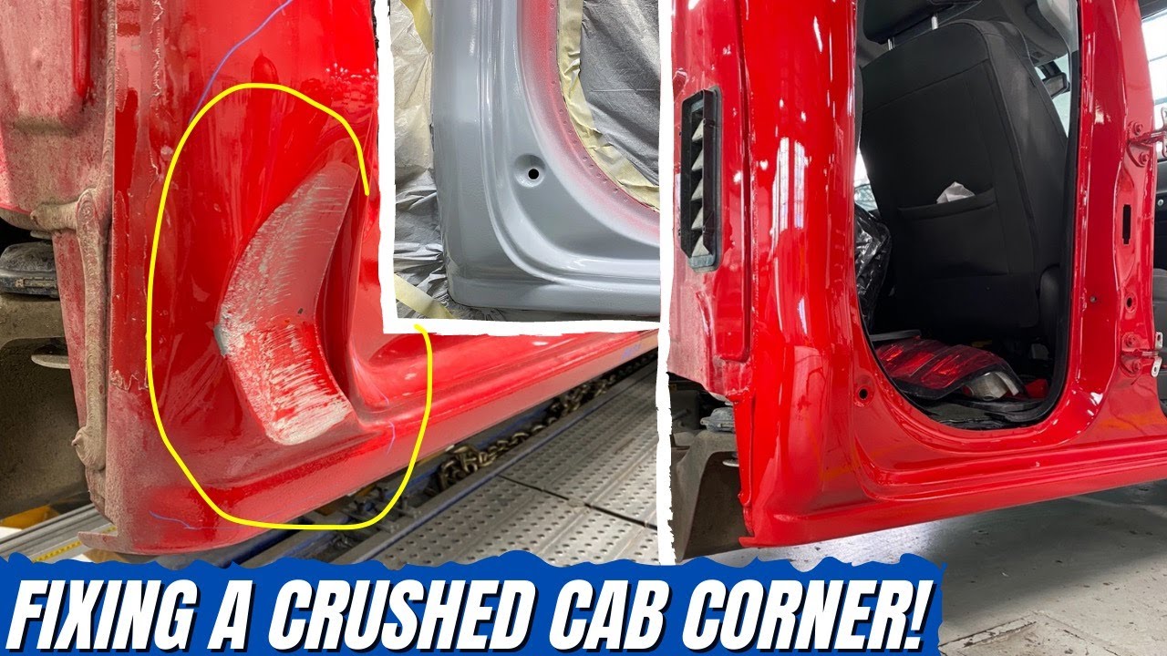 Fixing A Crushed Cab Corner!