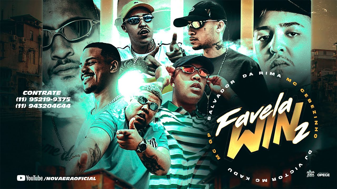 Dj Victor ''FAVELA WIN 2'' - MC GP, MC Kadu, MC Cebezinho e Salvador da Rima (Vídeoclipe Oficial)