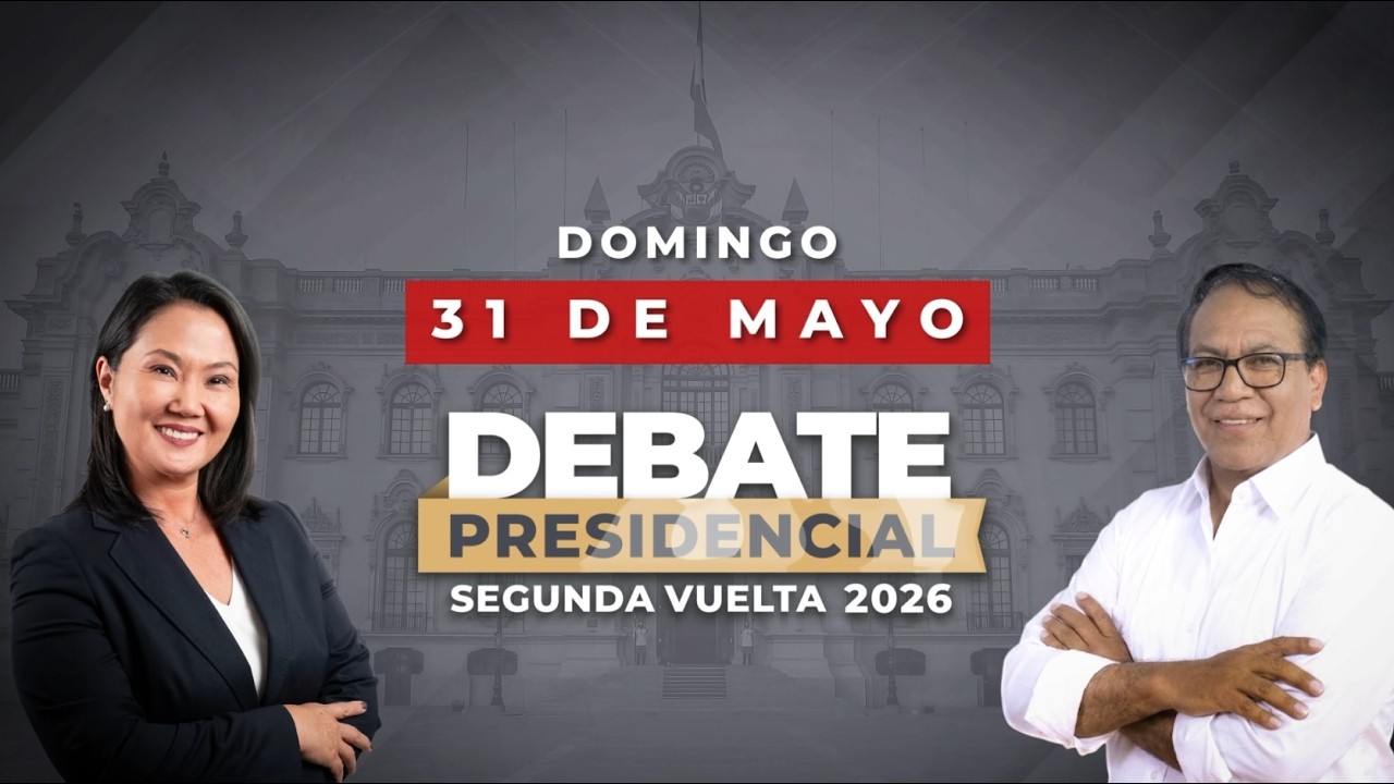 #ENVIVO Debate Presidencial de Segunda Vuelta | 31 de mayo del 2026