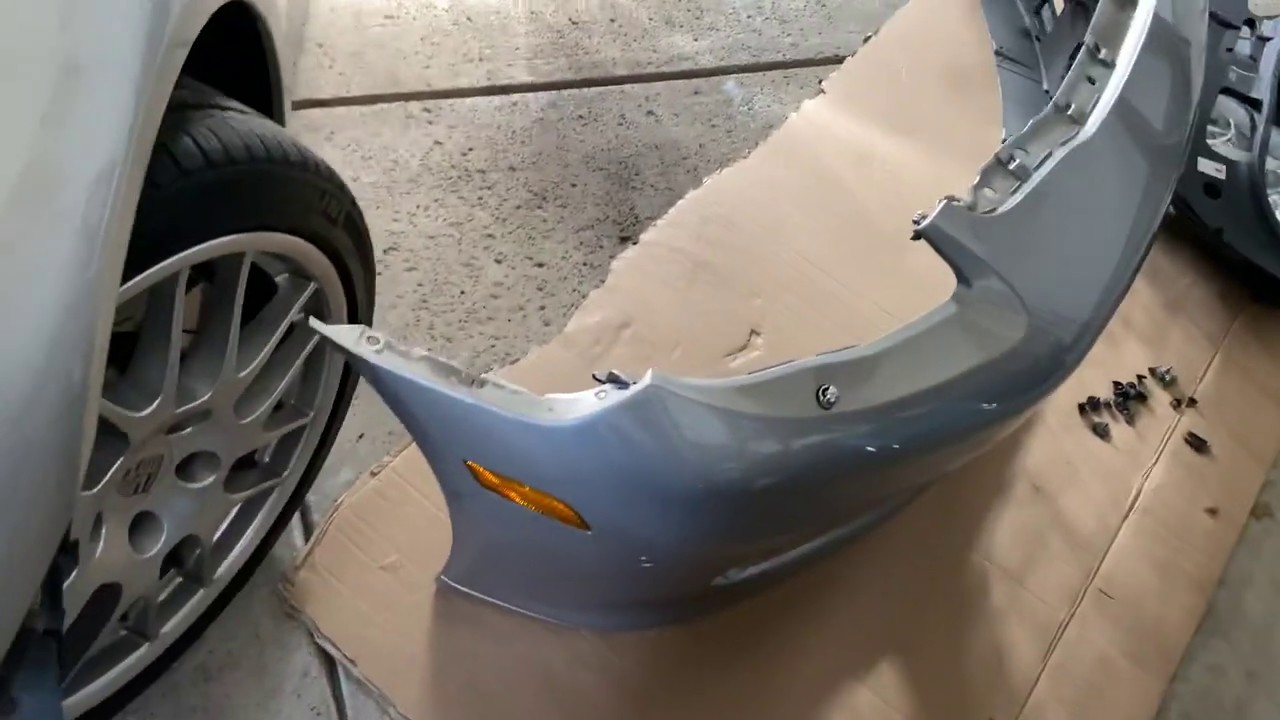 Porsche Panamera Bumper Removal