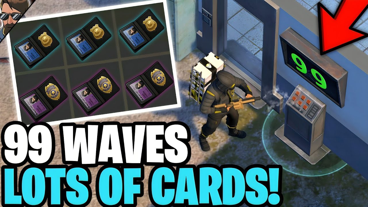 THIS IS HOW PRO PLAYERS CLEAR 99 WAVES! (POLICE STATION) | LDoE | Last Day on Earth: Survival