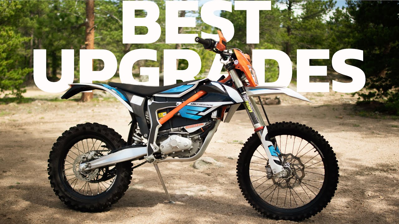 Top 5 BEST Upgrades | KTM FREERIDE E-XC Electric Dirt Bike