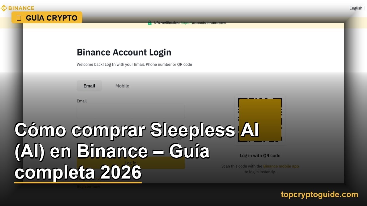 C&oacute;mo comprar Sleepless AI (AI) en Binance &ndash; Gu&iacute;a completa 2026
