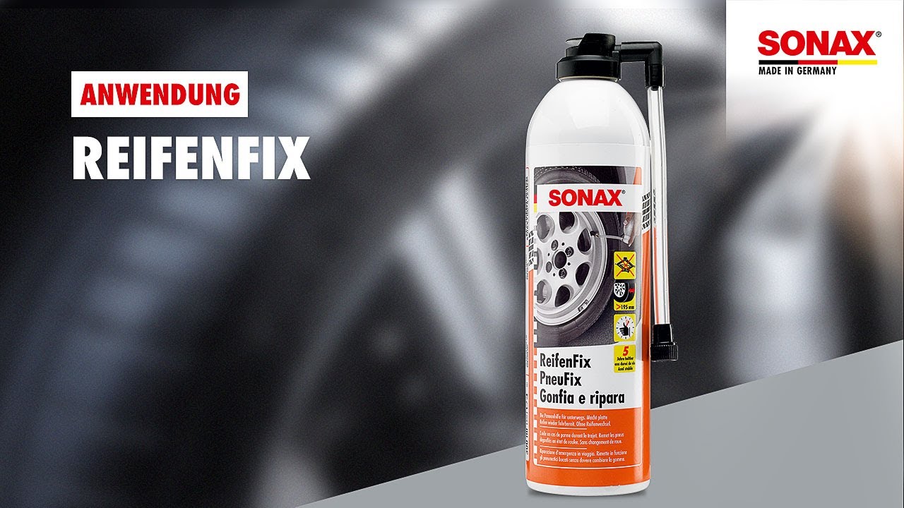 Anwendung SONAX ReifenFix