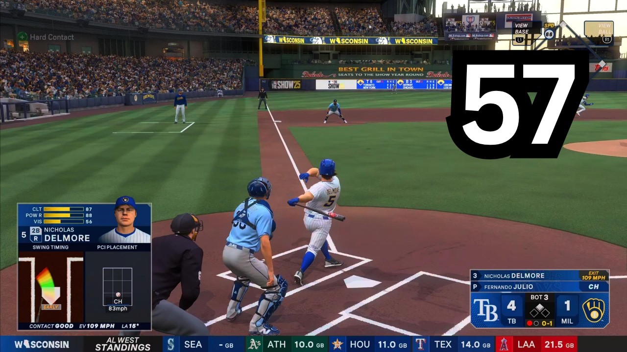MLB 25 RTTS: Can The Dude Stay Hot vs the Rays?