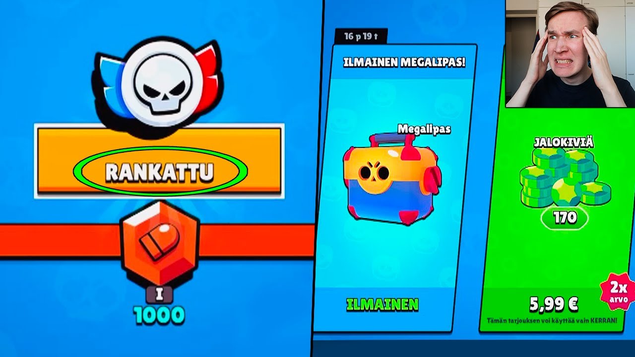 Taisin just mokata 0&euro; k&auml;ytt&auml;j&auml;ll&auml;... (Brawl Stars)