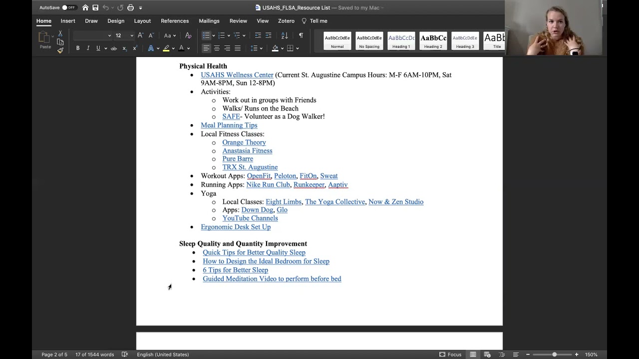Resource List Overview