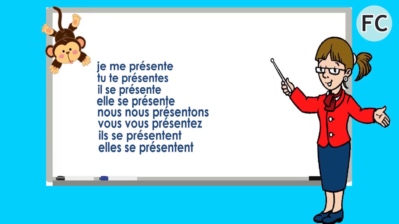 Le Verbe se Présenter - To present oneself - French Conjugation