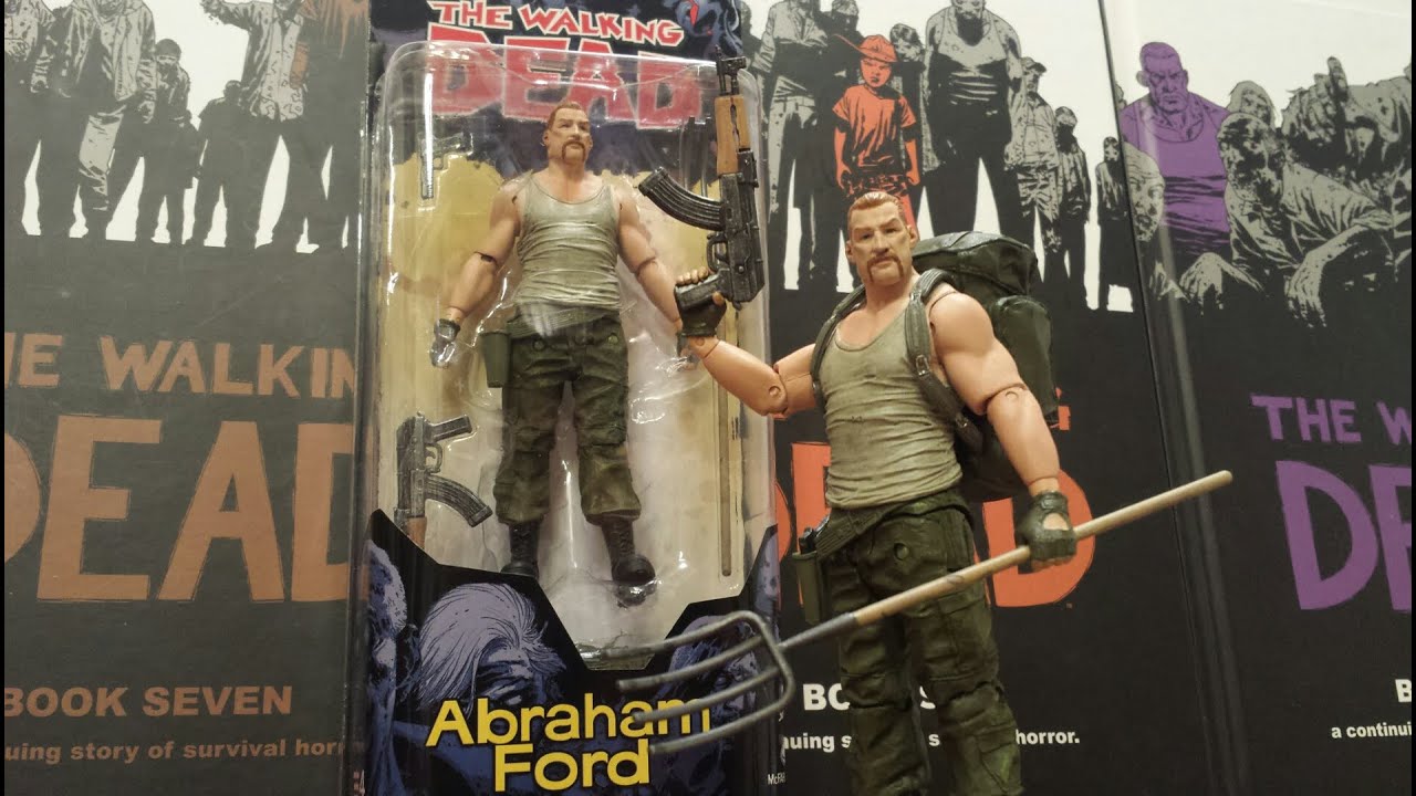 The walking dead comic series 4/ Abraham Ford action figure (HD)