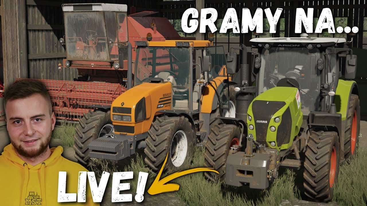 🔴 LIVE NA POLSKIEJ WSI 👨‍🌾 FS22 - MAPA: Wrzosy 🔴