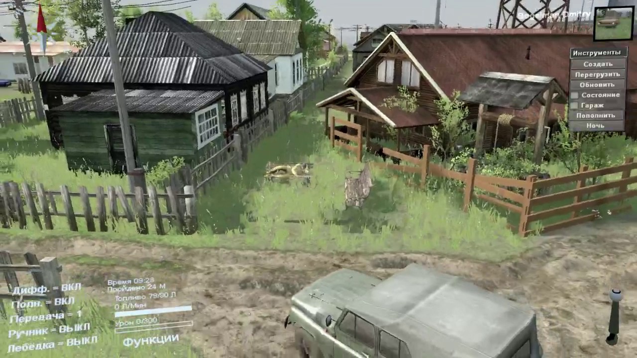 Обзор КАРТА &laquo;КОЛХОЗ БОЛЬШОЕ ДЫШЛО&raquo; ДЛЯ SPINTIRES 03.03.16