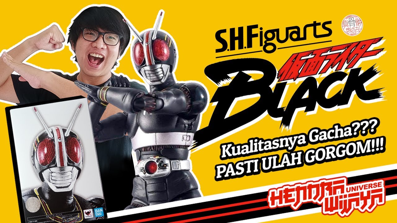 [Review] S.H.Figuarts Shinkocchou Seihou MASKED RIDER BLACK RTV 仮面ライダー BLACK