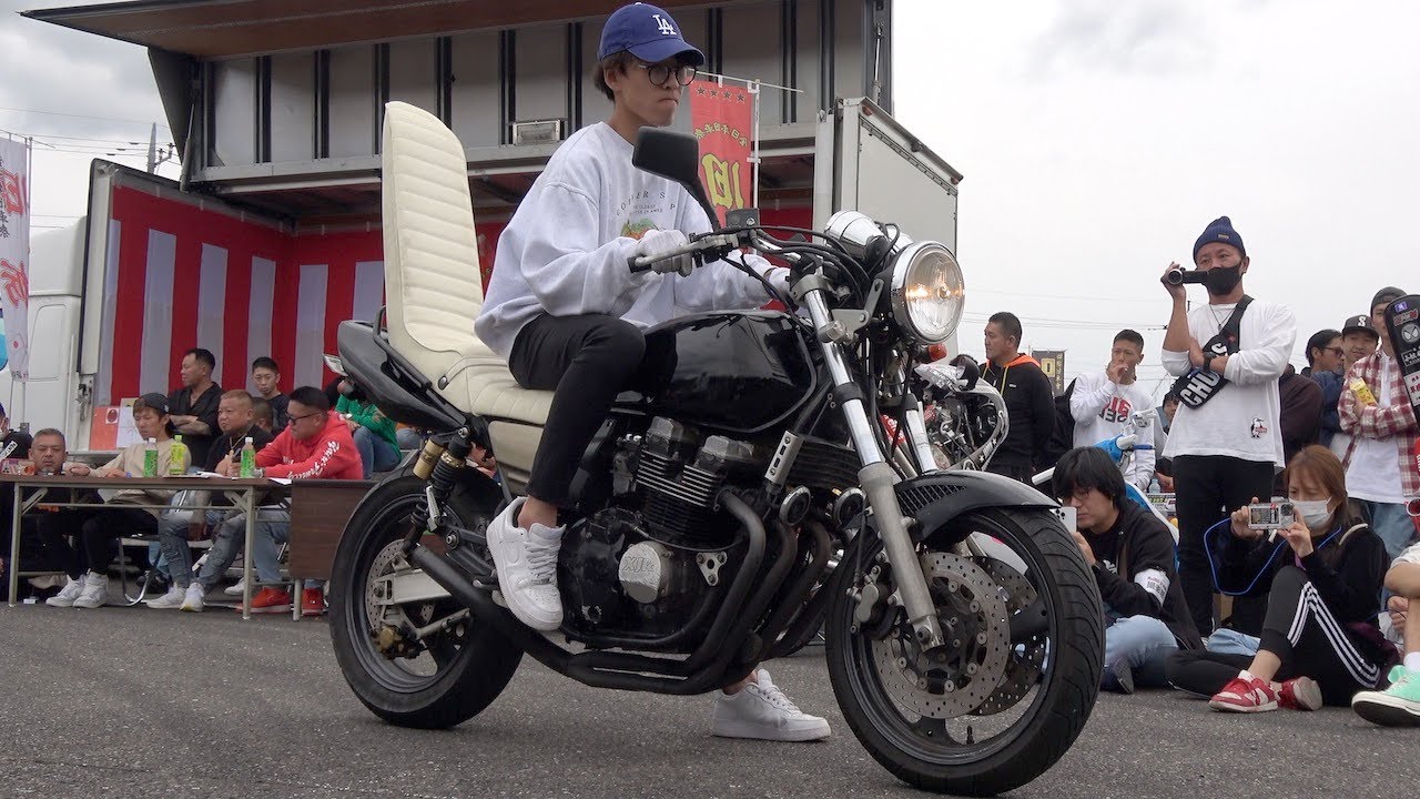 🚨旧栃🚨【コール大会8】北九州から参戦✈️エンジンから煙モクモクのバイクも…😭💭旧車會ミーティング