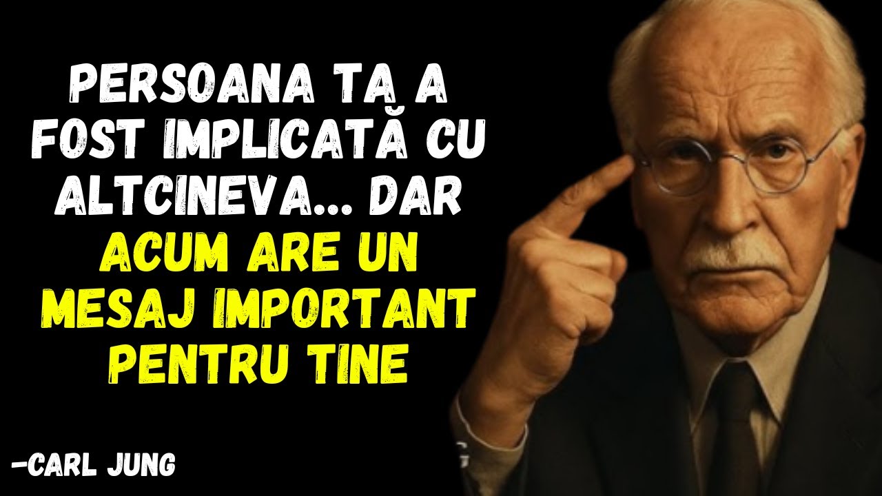 Persoana ta a fost implicată cu altcineva… dar acum are un mesaj important pentru tine/ Carl Jung