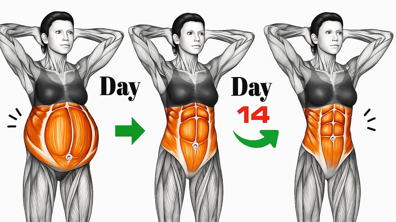How to Lose Belly Fat Fast in 14 Days | 30 Min Belly Fat Burning Exercises for Women | Weight Loss