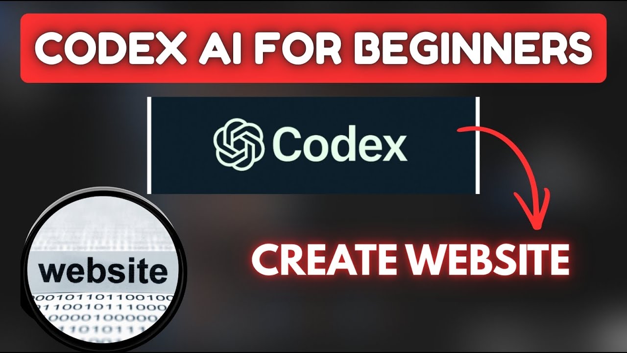 Codex AI for Beginners | Create Website UI Using AI (Step-by-Step Tutorial)